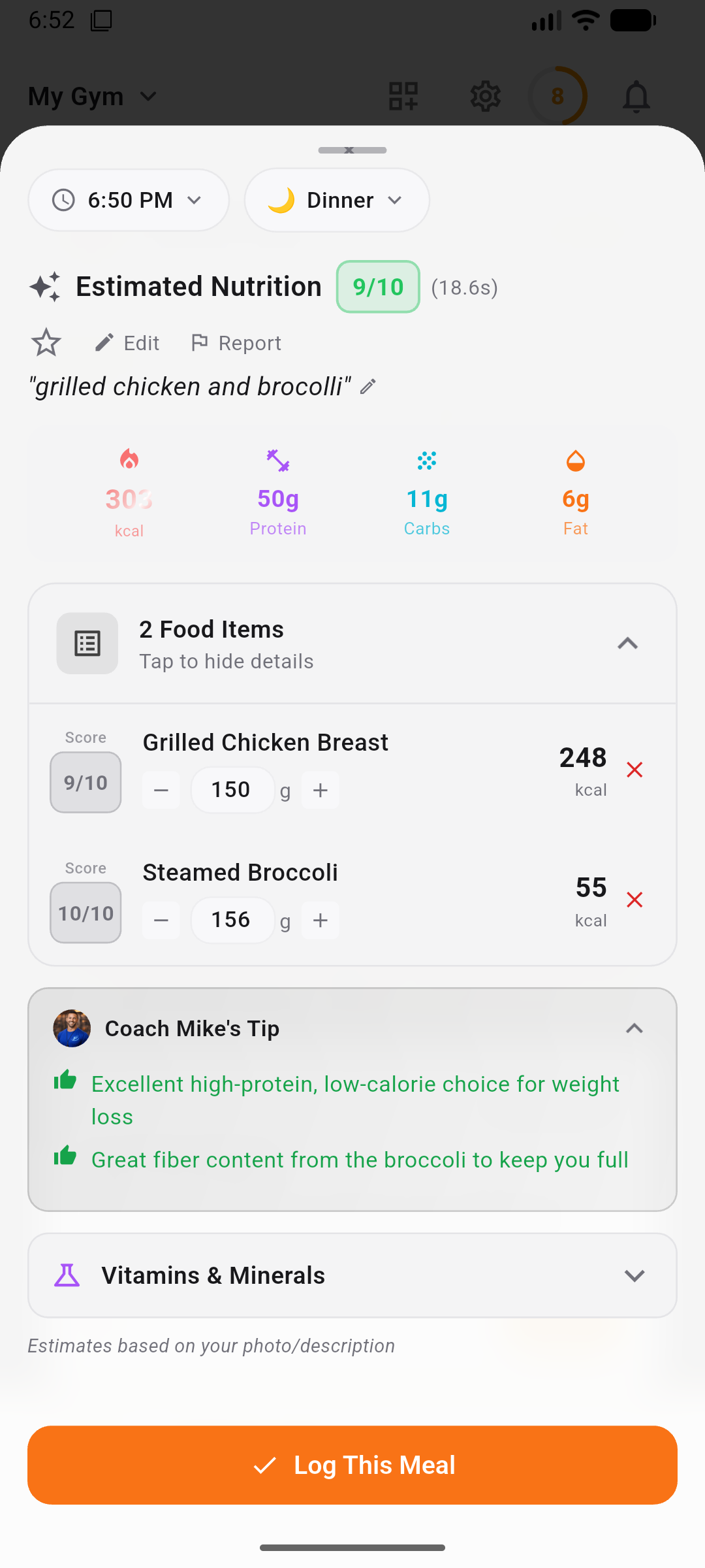 Zealova app screenshot 2